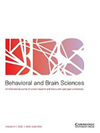 BEHAVIORAL AND BRAIN SCIENCES封面